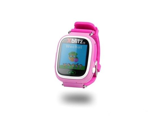 Smartwatch Xblitz LoveME z aktywną ochroną rodzicielską różowy