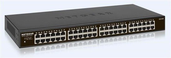 Switch niezarządzalny Netgear GS348-100EUS LAN 48 x10/100/1000