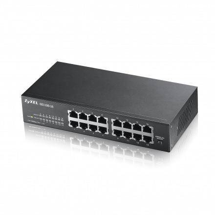 Switch niezarządzalny Zyxel GS1100-16 16x10/100/1000 Mbps