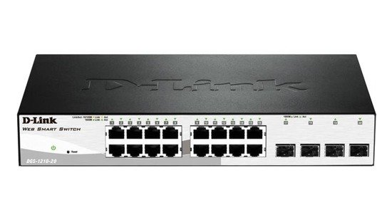 Switch zarządzalny D-Link DGS-1210-20 16-portowy