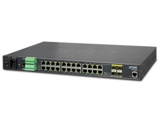 Switch zarządzalny Planet IGSW-24040T 24-Port 1000Mb/s + 4-Port Gigabit SFP Combo przemysłowy
