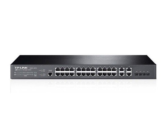 Switch zarządzalny TP-Link T2500-28TC (TL-SL5428E) JetStream L2 24x10/100Mbps + 4xGB