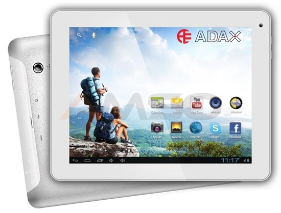Tablet ADAX 10DC1 IPS QC/16GB/1GB/WiFi/A 4.2 - t.poserwisowy