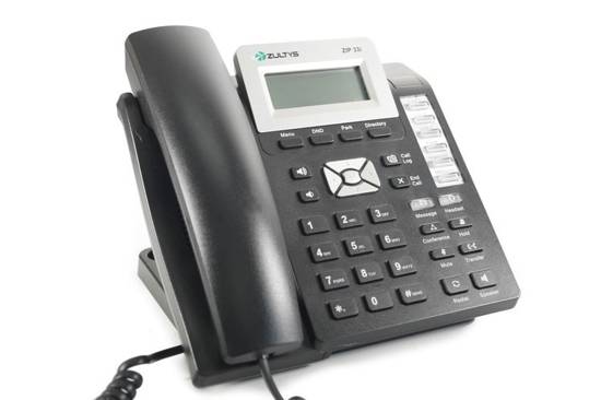 Telefon Przewodowy VOIP Zultys ZIP 33i