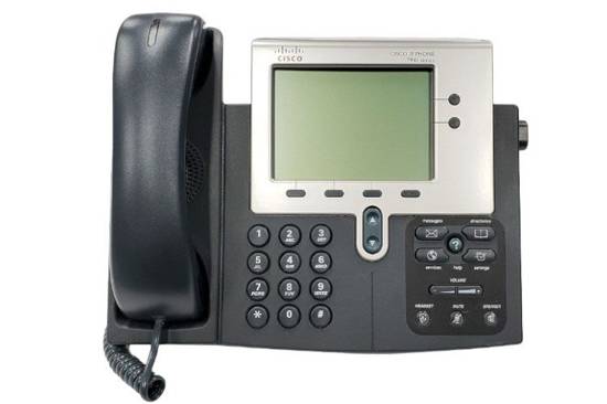 Telefon VOIP CISCO IP PHONE 7941 PoE SCCP LCD