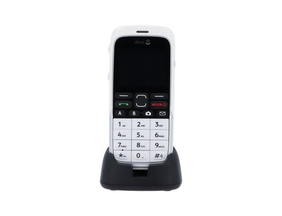 Telefon dla seniora Doro PhoneEasy 520X Klasa A kabel USB + ładowarka sieciowa