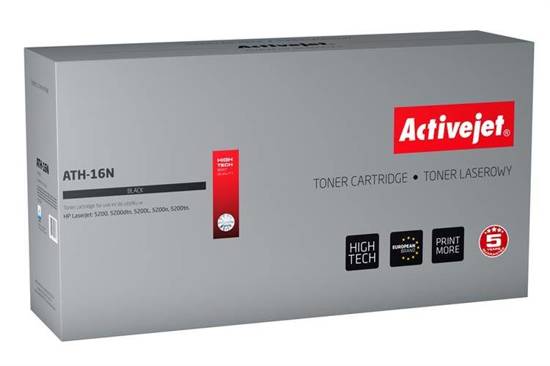 Toner Activejet ATH-16N (do drukarki Canon,Hewlett Packard, zamiennik HP 16A/Canon CRG-509 Q7516A supreme 13000str. czarny)
