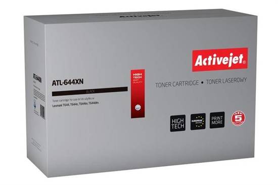 Toner Activejet ATL-644XN (zamiennik Lexmark 64436XE; Premium; 32000 stron; czarny)
