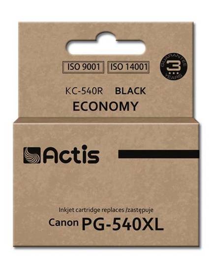 Tusz ACTIS KC-540R (zamiennik Canon PG-540XL; Standard; 25 ml; czarny)
