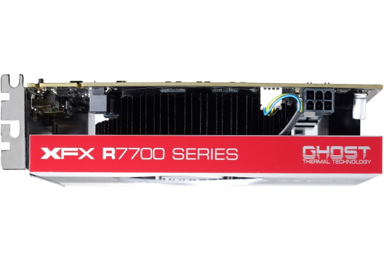 Uszkodzona Karta Graficzna XFX Radeon HD7770 Core Edition Ghost Short 1GB DDR5 Wysoki Profil