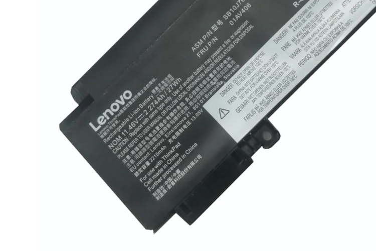 Używana Bateria Lenovo 01AV406 (SB10J79003) 27WH 11.46V Niska Pojemność 0-14%