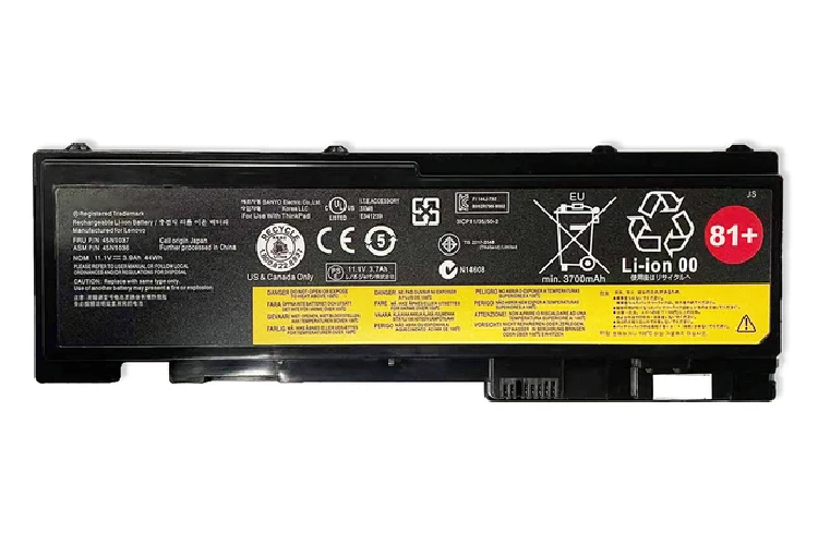 Używana Bateria Lenovo 45N1037 44WH 11.1V Niska Pojemność 15-29%