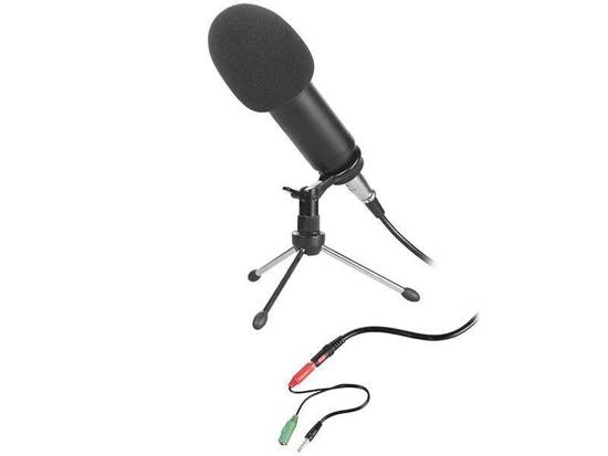 Zestaw mikrofon pojemnościowy + filtr piankowy Tracer Studio Pro Lite