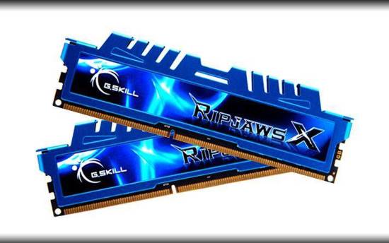 Zestaw pamięci G.SKILL Ripjaws X F3-2400C11D-16GXM (DDR3 DIMM; 2 x 8 GB; 2400 MHz; CL11)