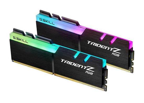 Zestaw pamięci G.SKILL TridentZ RGB F4-3200C16Q-32GTZR (DDR4 DIMM; 4 x 8 GB; 3200 MHz; CL16)