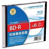 BD-R Esperanza 25GB x6 (Slim 1) BluRay