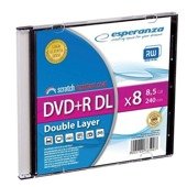DVD+R Esperanza  DL 8X 8,5GB (Slim 1)