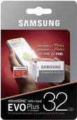 Karta pamięci Samsung 32GB MicroSDHC Evo Plus + adapter SD