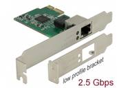 Karta sieciowa Delock PCI-E - RJ-45 2.5Gb low profile