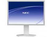 Monitor NEC MultiSync PA241W 24" LCD IPS 1920x1200 PIVOT DisplayPort DVI Srebrny Klasa A