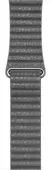 Oryginalny Pasek Apple Watch Leather Loop Storm Gray 42mm / L 