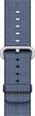 Oryginalny Pasek Apple Watch Woven Nylon Midnight Blue 38mm w zaplombowanym opakowaniu