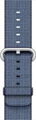 Oryginalny Pasek Apple Watch Woven Nylon Midnight Blue 42mm w zaplombowanym opakowaniu
