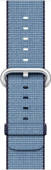 Oryginalny Pasek Apple Watch Woven Nylon Navy - Tahoe Blue 42mm w zaplombowanym opakowaniu