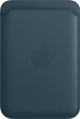Oryginalny Portfel Apple iPhone Leather Wallet Baltic Blue z MagSafe