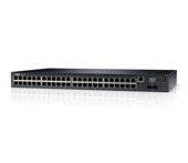 Switch zarządzalny Dell Networking N2048 L2 48x 1GbE + 2x 10GbE SFP+ fixed ports Stacking IO to PSU airflow AC